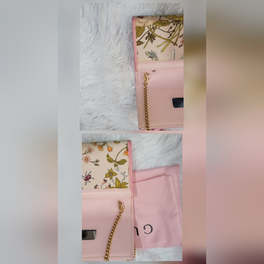Auth💕🔥 Gucci Flora Wallet On Chain (SHG-35633) - Picture 15 of 15